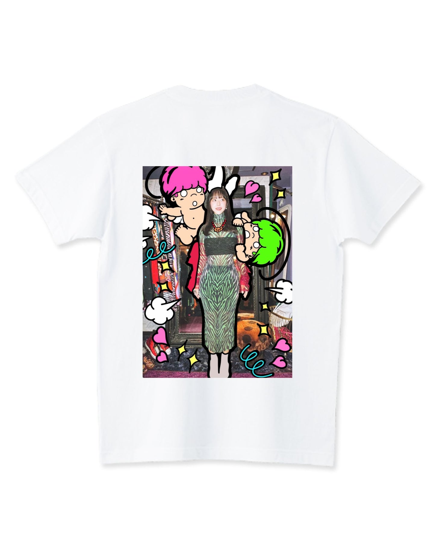 みなぽち ×マスダ アキラ Tシャツ / MINAPOCHI × Akira Masada T-shirt