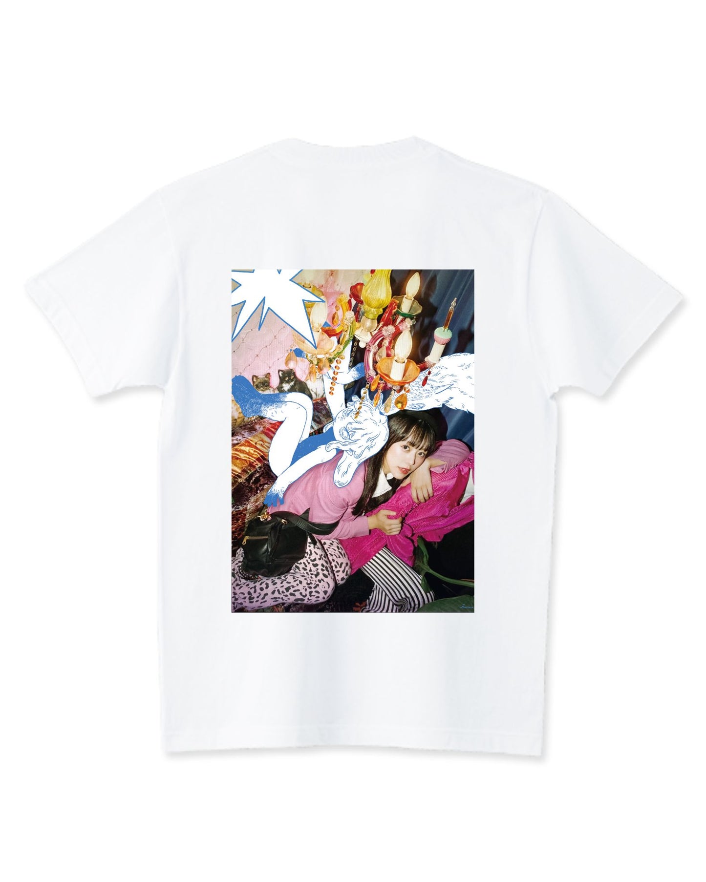 みなぽち × 犬山 さき Tシャツ / MINAPOCHI × Saki Inuyama T-shirt
