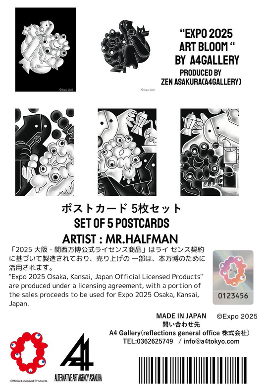 EXPO2025 Postcard set B