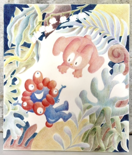 EXPO2025 Artwork 松本悠以 ミャクミャクとポセミンとめぐる季節