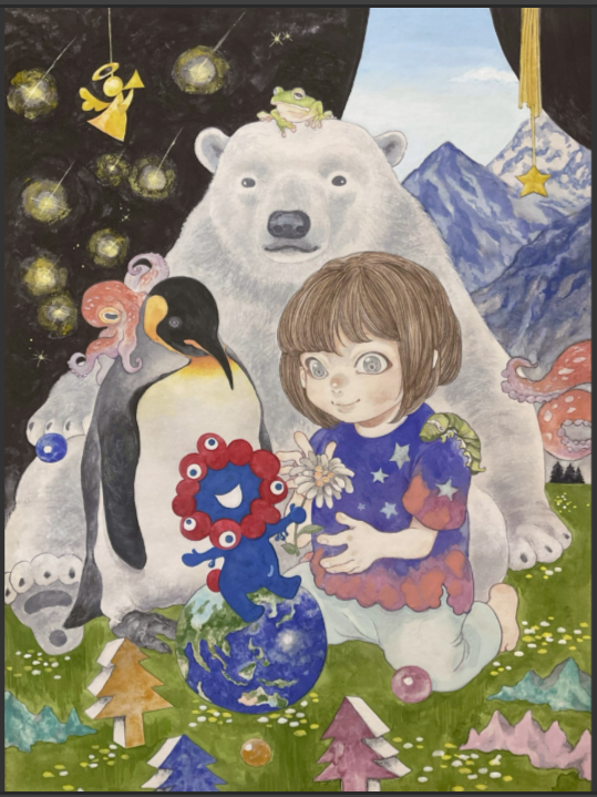 EXPO2025 Artwork 何振奇 宇宙の子ども