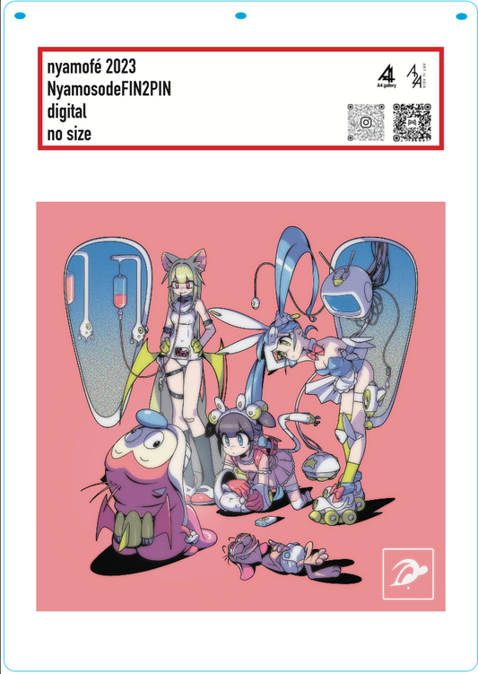 オリジナルアクリルパネル 02 にゃもふぇ / nyamofé