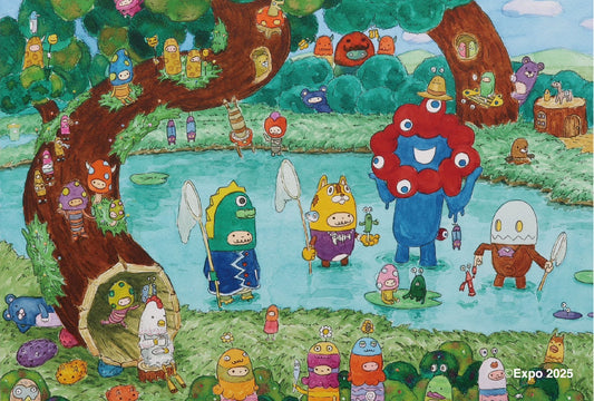 EXPO2025 Poster TAKESHI MASADA