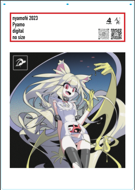 オリジナルアクリルパネル 04 にゃもふぇ / nyamofé