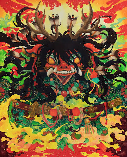 【B9001 宮間夕子 Yuko Miyama】火輪を纏い迎え討つ