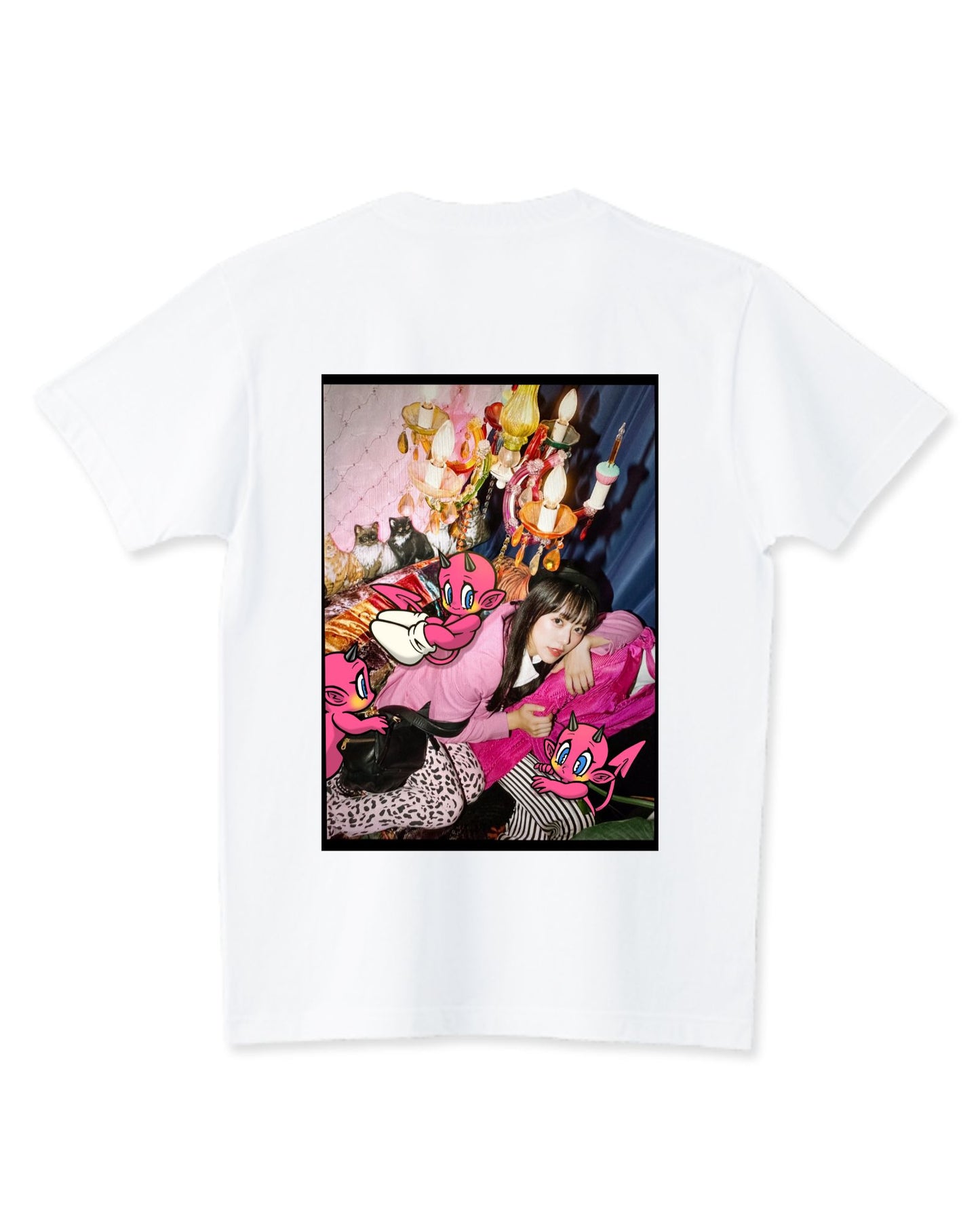 みなぽち × FUZZ GAFF Tシャツ / MINAPOCHI × FUZZ GAFF T-shirt