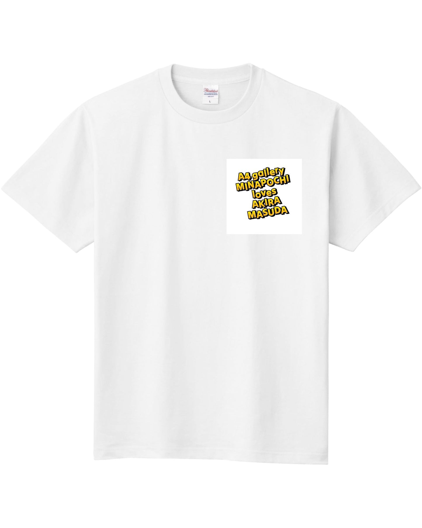 みなぽち ×マスダ アキラ Tシャツ / MINAPOCHI × Akira Masada T-shirt