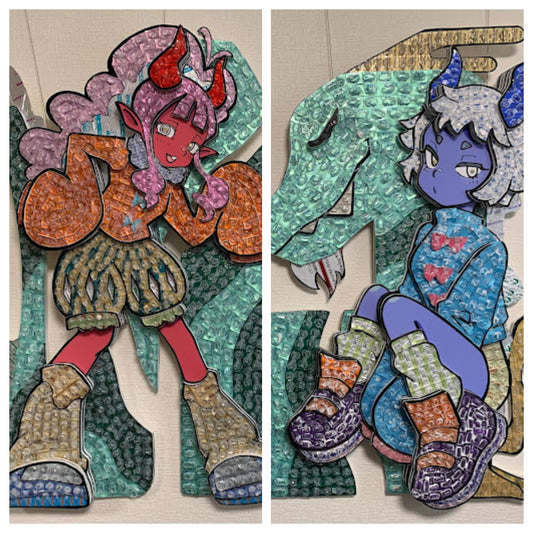 【T7504 ダーヤマ佰彩 】臥竜鳳雛&伏竜鳳雛