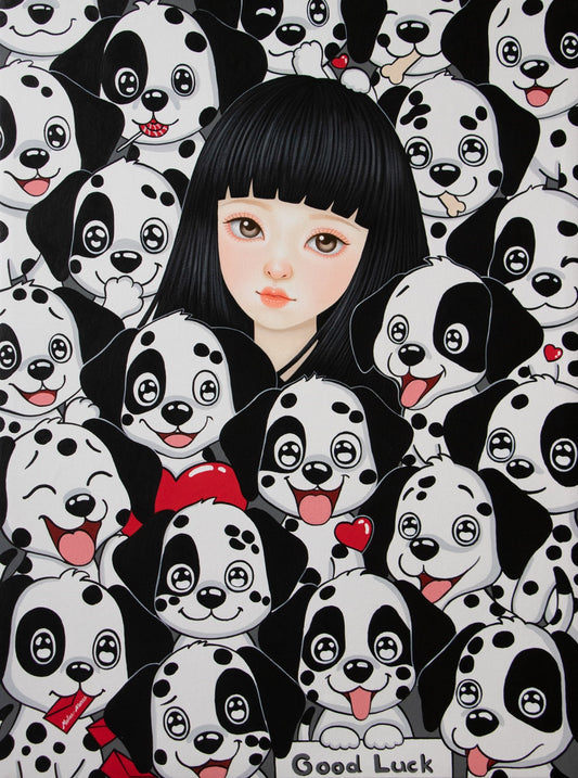 【T05-02 Malee Naree】 Sticker Dog Emotion