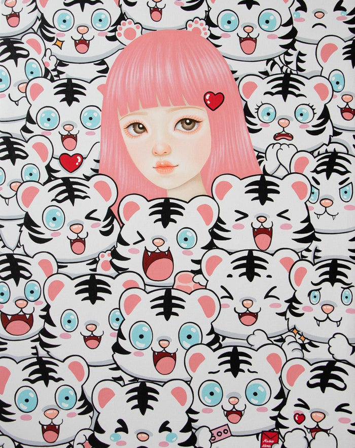 Sticker Tiger Emotion