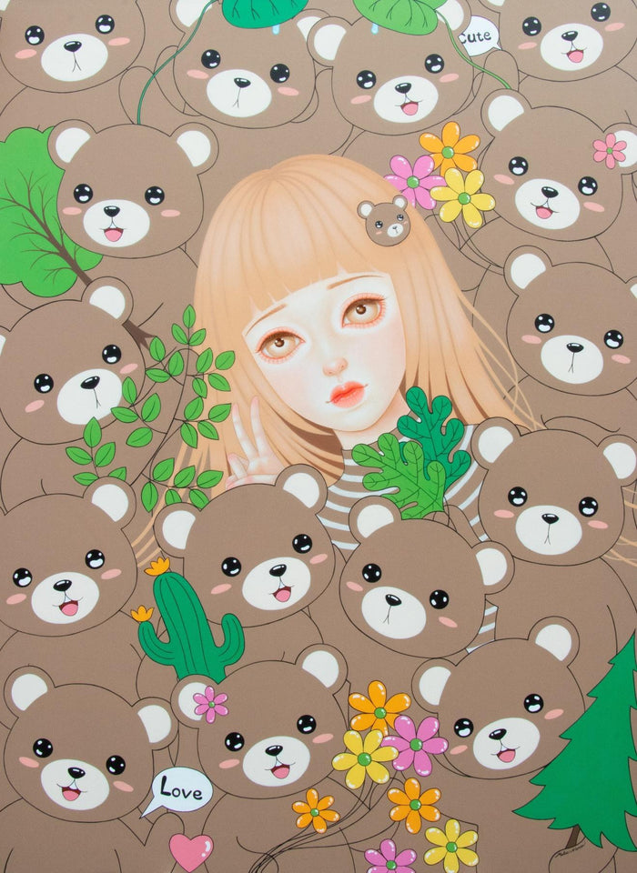 Malee and Bear Emotion
