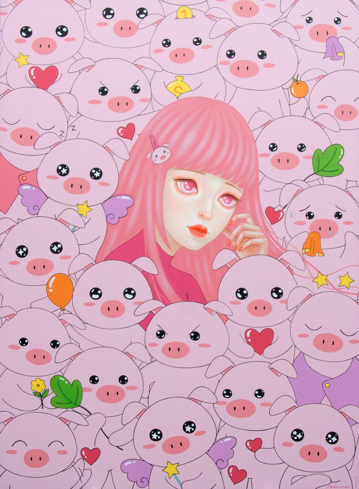 Malee and Pig Emotion