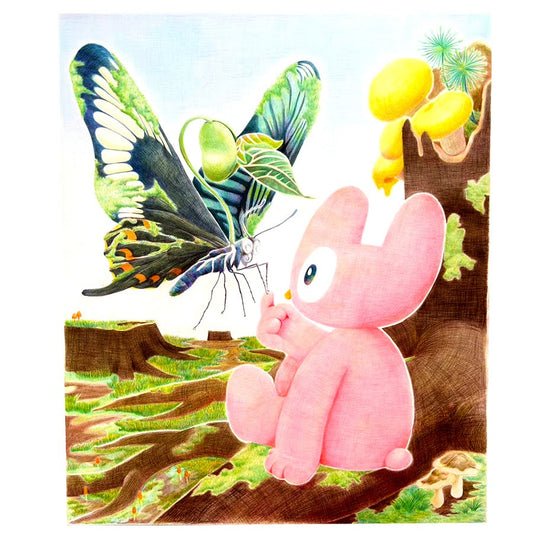 松本悠以 Yui Matsumoto「森の発芽」