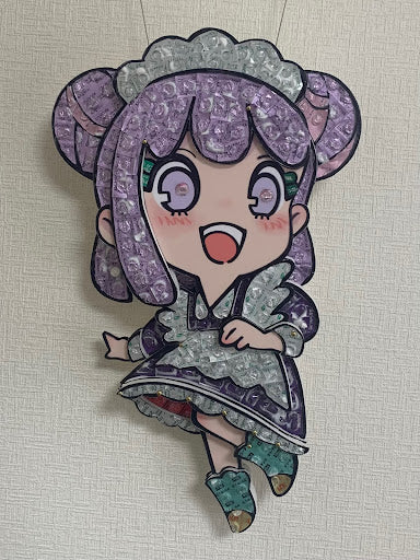 【B7501 ダーヤマ佰彩 Dayama Hakusai】purple maid