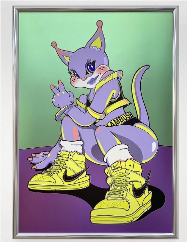 【T1003 CALVIN HASHI】「ALIEN CAT AMBUSH」- ED 8/10