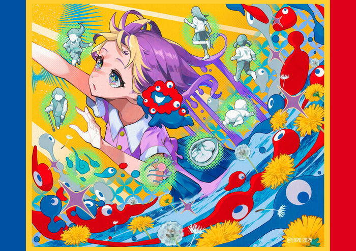 EXPO2025 Poster つるしまたつみ