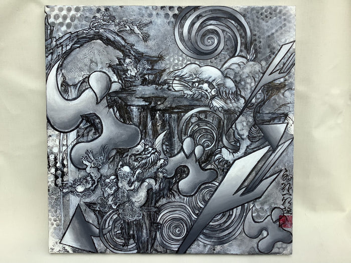 Jagaichiro — “Connected all over ~ Lions on the Stone Bridge”