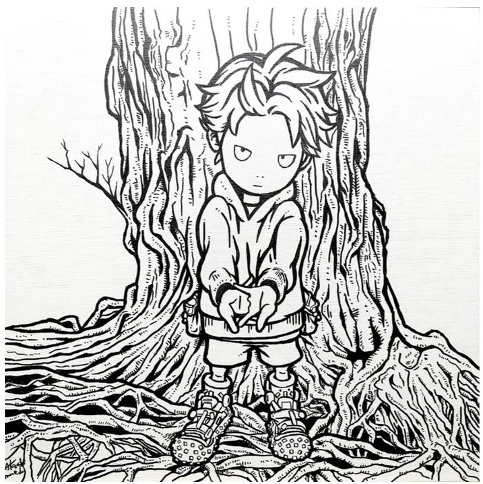 Atsushi Maeda — “kirinokami” Original, Black Marker