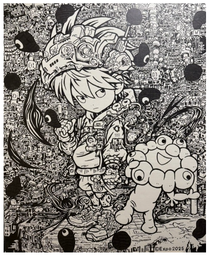 EXPO2025 Artwork ATSUSHI MAEDA 生成の掟