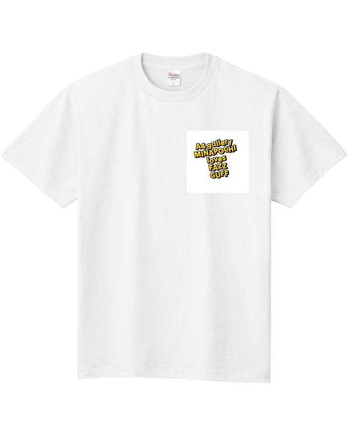 みなぽち × FUZZ GAFF Tシャツ / MINAPOCHI × FUZZ GAFF T-shirt