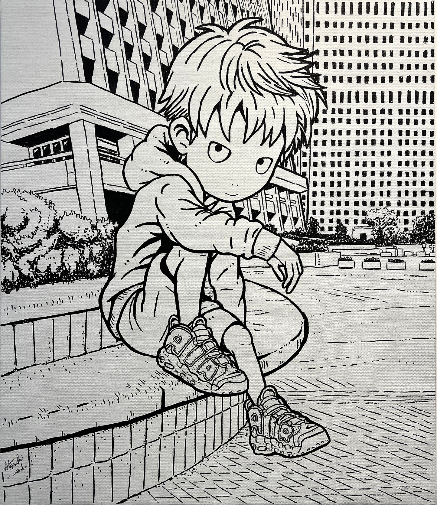 【T6015　前田 純   Maeda Atsushi】Tosen shonen_nishishinjuku