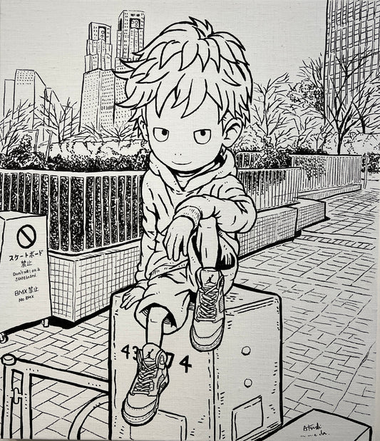 【T6011　前田 純   Maeda Atsushi】Tosen shonen_center building