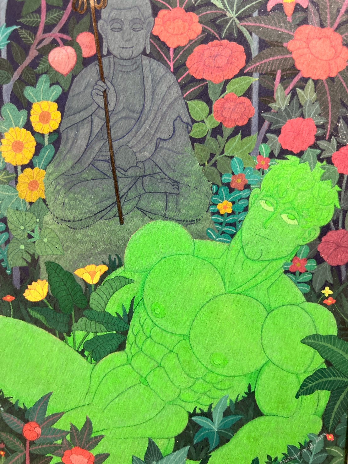 【J9801　Patarasak Na takuatung】Ksitigarbha Bodhisattva