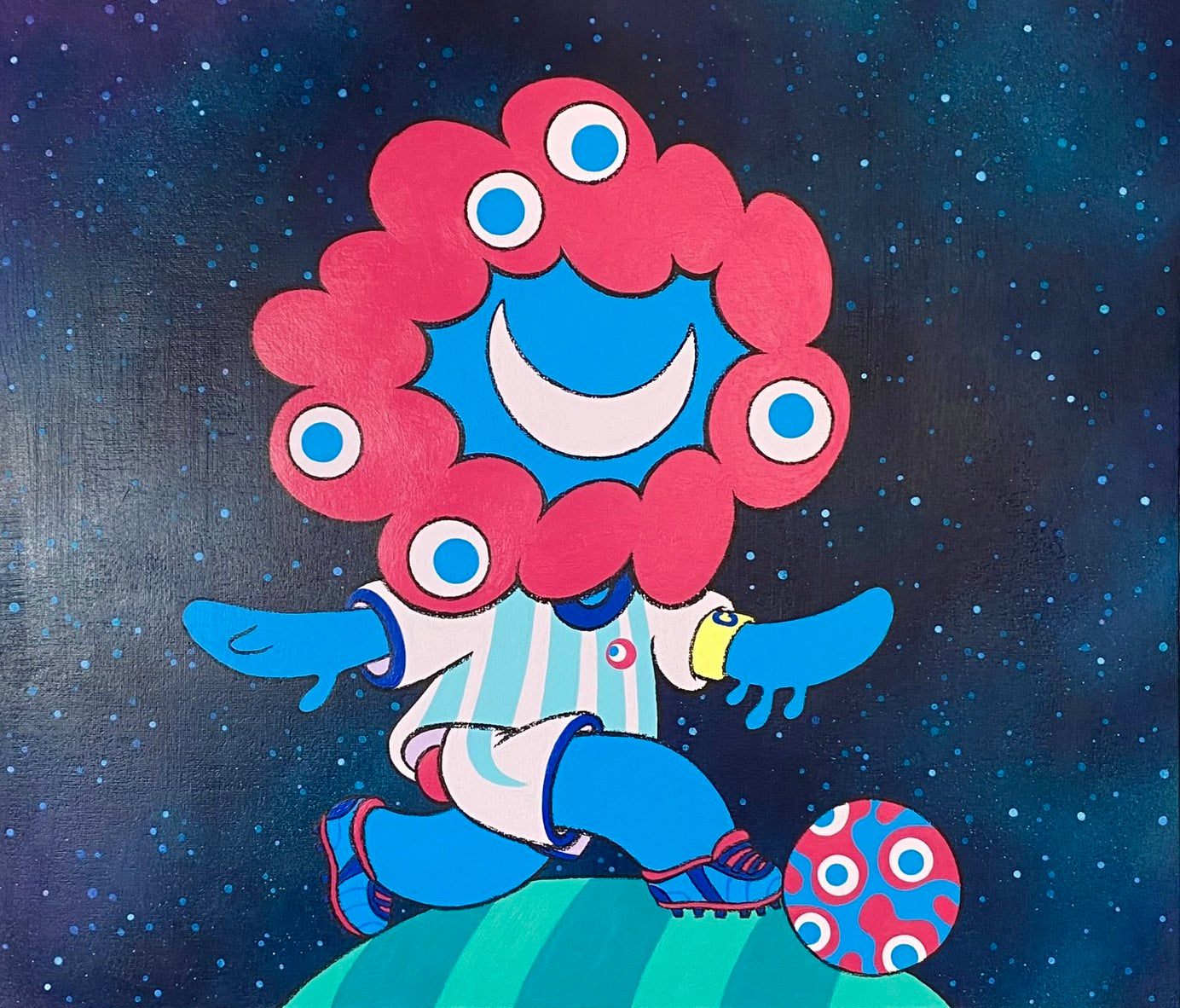 EXPO2025 Artwork YANOYA ジグザグサンバギャラクシー