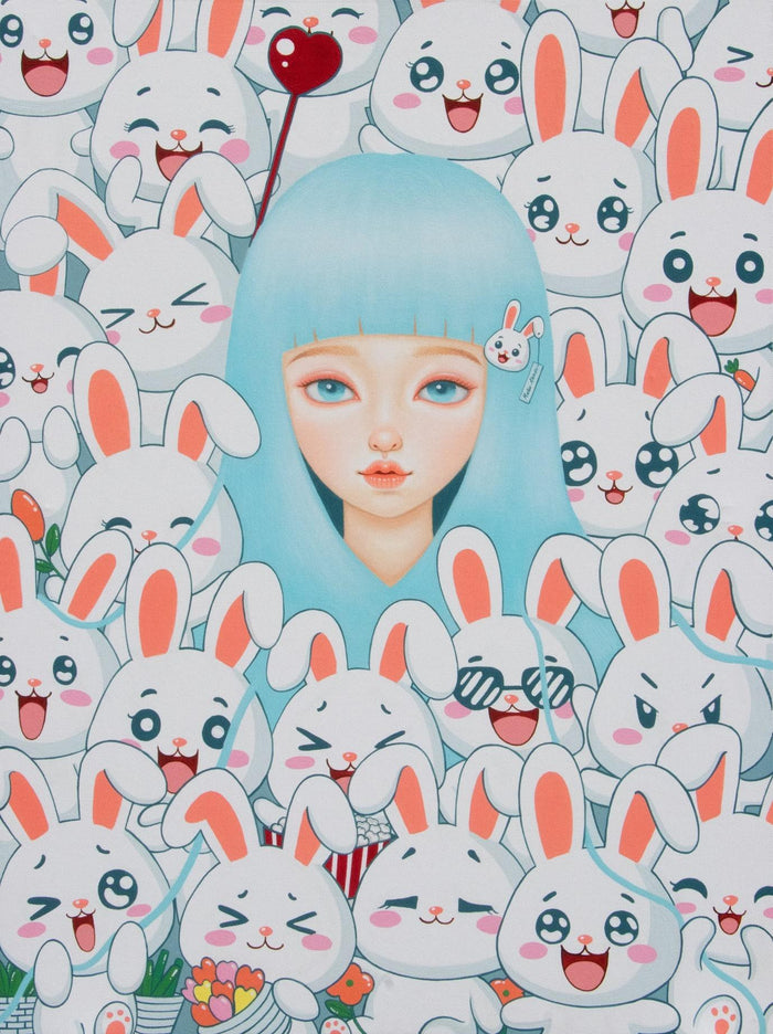 Malee and sticker rabbit emotion No 2.