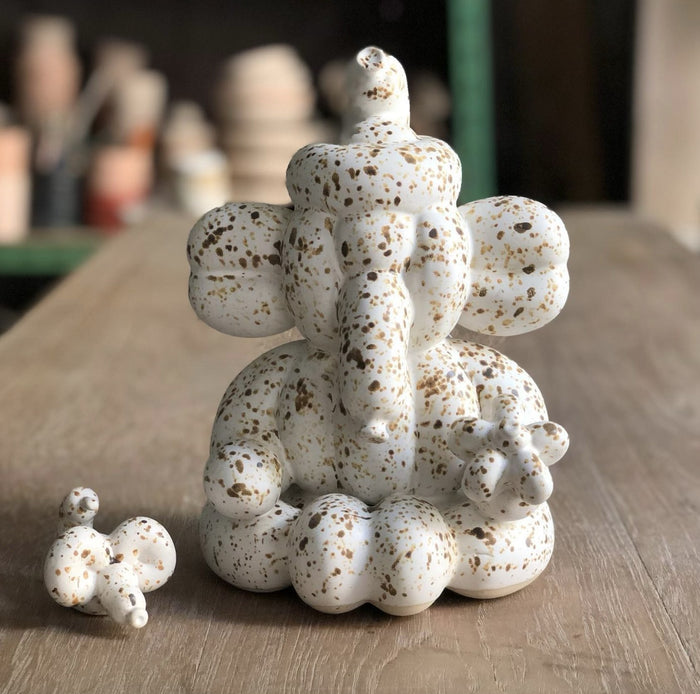 Balloon Ganesha Ivory Dot