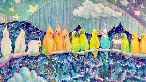【J6206 Takashi Shibata】Totonou: In Balance (Birds)